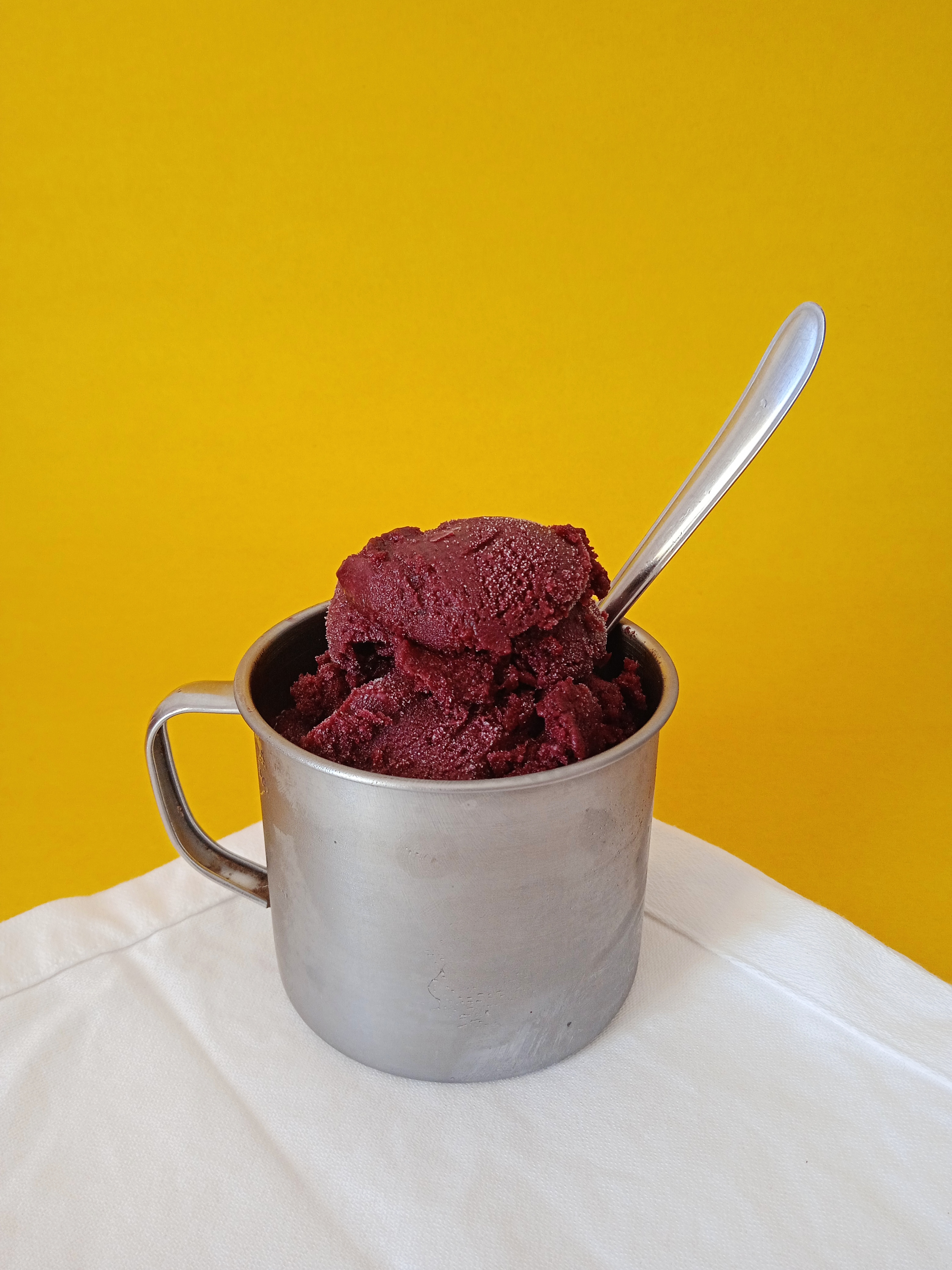 Açaí e sorbets refrescantes
